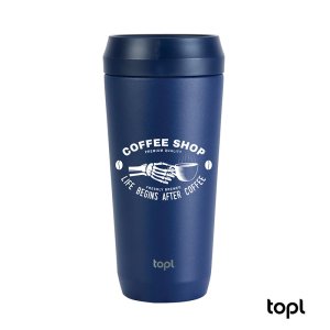 TOPL 16 oz. Double Wall, Recycled Stainless Steel 360° Tumbler