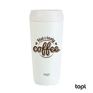 TOPL 16 oz. Double Wall, Recycled Stainless Steel 360° Tumbler