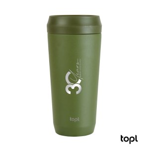 TOPL 16 oz. Double Wall, Recycled Stainless Steel 360° Tumbler
