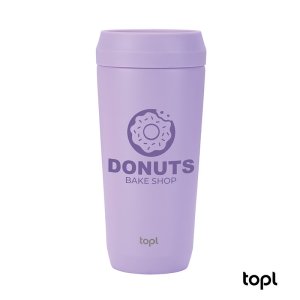 TOPL 16 oz. Double Wall, Recycled Stainless Steel 360° Tumbler