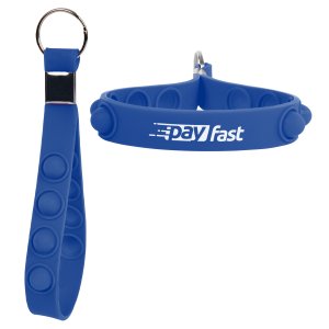 Silicone Bubble Pop Keychain