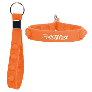 Silicone Bubble Pop Keychain