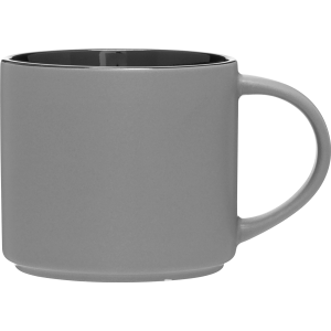 Stack & Sip Matte Gray Mug 16 oz