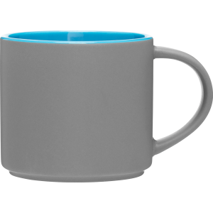 Stack & Sip Matte Gray Mug 16 oz