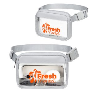 Clear Crossbody Belt Bag