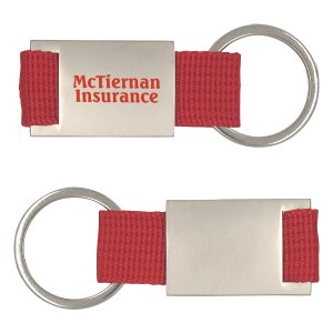 Stainless Split Ring with Lanyard