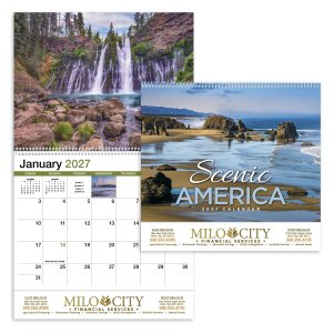 Scenic America Appointment Calendar - Spiral