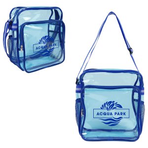 On the Clear Side Messenger Bag