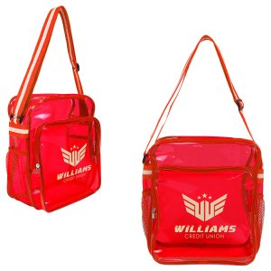On the Clear Side Messenger Bag