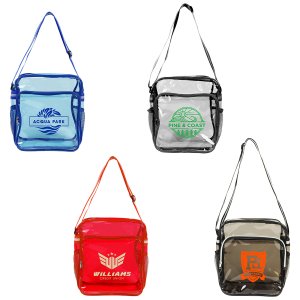 On the Clear Side Messenger Bag