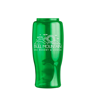ColorPop Bottle with Two-Tone Drink-Thru Lid with Silicone Loop - 27 oz.