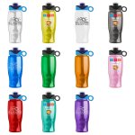 ColorPop Bottle with Two-Tone Drink-Thru Lid with Silicone Loop - 27 oz.