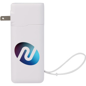10,000 mAh 20W Power Bank With AC Plug