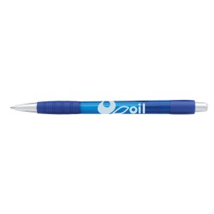 Metal Clip Translucent Gel Pen