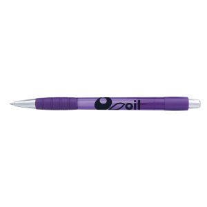 Metal Clip Translucent Gel Pen