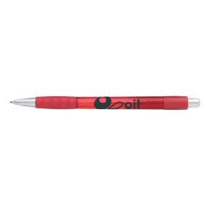 Metal Clip Translucent Gel Pen
