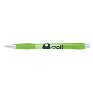 Metal Clip Translucent Gel Pen