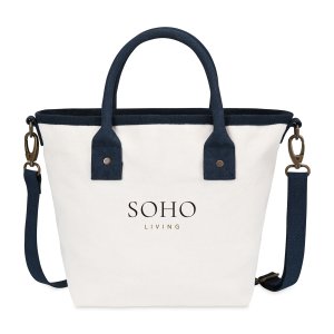 City Stroll Cotton Crossbody Tote