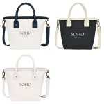 City Stroll Cotton Crossbody Tote