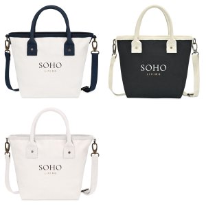 City Stroll Cotton Crossbody Tote