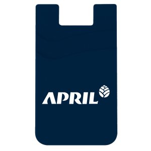 Two Pocket Silicone Phone Wallet