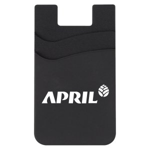 Two Pocket Silicone Phone Wallet