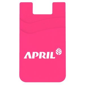 Two Pocket Silicone Phone Wallet