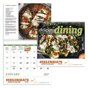 Delicious Dining - Spiral Calendar