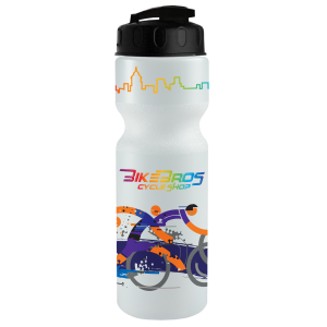 Traveler Bike Bottle with Flip-Top Lid - 28 oz.