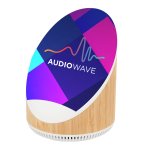Bamboo Sound Dock & Wireless Charging Station