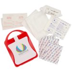 21-Piece First Aid Kit with Recycled Case