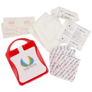 21-Piece First Aid Kit with Recycled Case