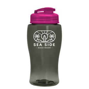 Jr. Crystal Color Bottle with Flip-Top Lid - 18 oz.
