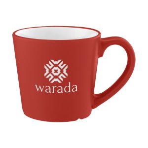 Matte Morning Ceramic Coffee Mug 12 oz