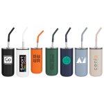 Dual Sip Stainless Tumbler 16 oz