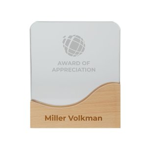 Waveform Crystal and Wood Award