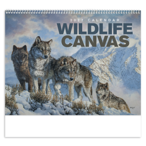 Wildlife Canvas - Spiral Calendar