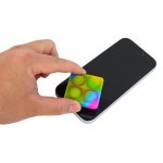 Push Pop Charging Cable with Keyring & Screen Cleaner