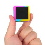 Push Pop Charging Cable with Keyring & Screen Cleaner