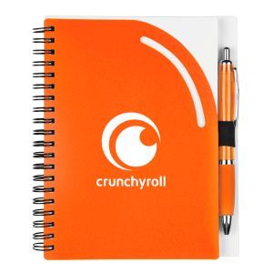 Curvy Cover Notebook Set 5.75" x 7"
