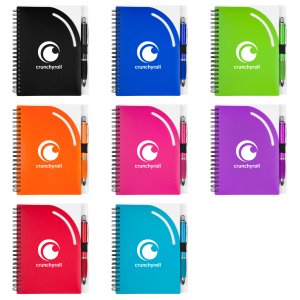 Curvy Cover Notebook Set 5.75" x 7"