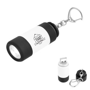 Twist Top Rechargeable LED Key Chain Light