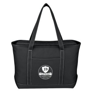Harbor Day Canvas Tote