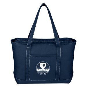 Harbor Day Canvas Tote