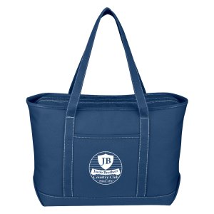 Harbor Day Canvas Tote