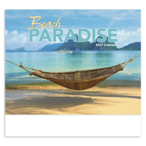 Beach Paradise - Stapled Calendar