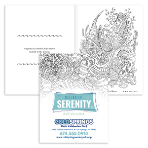 Oceans of Serenity Adult Coloring Book