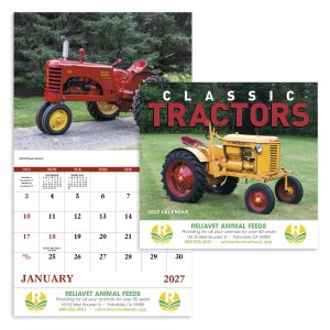 Classic Tractor - Stapled Calendar