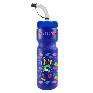 Traveler Bike Bottle with Straw Lid - 28 oz.