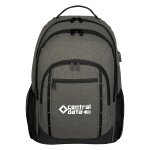 Heathered Tech Laptop Backpack